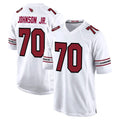 A.Cardinals #70 Paris Johnson Jr. Player White Fashion Home Game Gdoa Stitched Jerseys