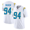 LA.Chargers #94 Dalvin Tomlinson Player White Limited Vapor Untouchable Home Game Gdoa Stitched Jerseys