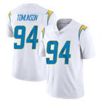 LA.Chargers #94 Dalvin Tomlinson Player White Limited Vapor Untouchable Home Game Gdoa Stitched Jerseys