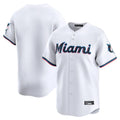 M.Marlins ## Marlins Blank Player White  Home Limited Fdoa Stitched Jerseys