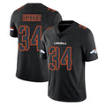 D.Broncos #34 JL Skinner Player Black Impact Limited Game Gdoa Stitched Jerseys