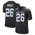 NY.Jets #26 Nahshon Wright Player Stealth Black Home Game Gdoa Stitched Jerseys