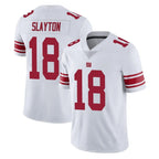 NY.Giants #18 Darius Slayton Player White Limited Vapor Untouchable Home Game Gdoa Stitched Jerseys