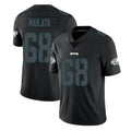 P.Eagles #68 Jordan Mailata Player Limited Black Impact Home Game Gdoa Stitched Jerseys