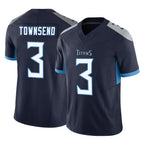 T.Titans #3 Tommy Townsend Player Navy Limited Vapor F.U.S.E. Home Game Gdoa Stitched Jerseys