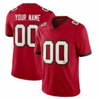 Custom TB.Buccaneers Red Limited Vapor F.U.S.E. Home Game Any Name & Numbers Gdoa Stitched Jerseys