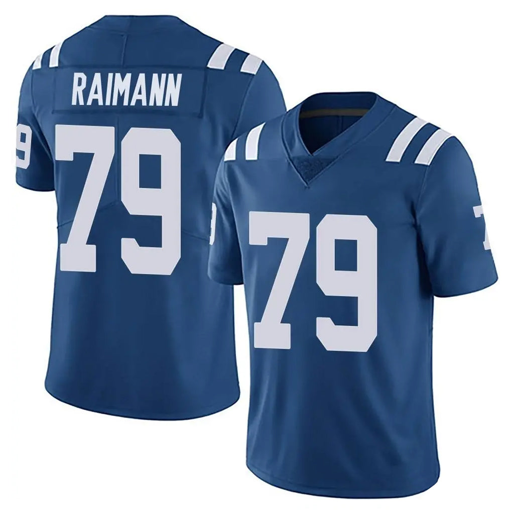 IN.Colts #79 Bernhard Raimann Player Royal Limited Vapor Untouchable Home Game Gdoa Stitched Jerseys