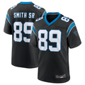 C.Panthers #89 Steve Smith Sr. Black Retired Player Home Game Gdoa Stitched Jerseys