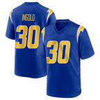 LA.Chargers #30 Alec Ingold Player Royal Home Game Gdoa Stitched Jerseys