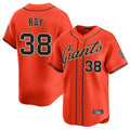 SF.Giants #38 Robbie Ray Player Orange Home Limited Fdoa Stitched Jerseys