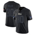 NE.Patriots #30 Jam Miller Player Black Impact LImited Home Game Gdoa Stitched Jerseys