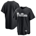P.Phillies ## Phillies Blank Player Black Alt Fashion Home Game Fdoa Stitched Jerseys