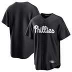 P.Phillies ## Phillies Blank Player Black Alt Fashion Home Game Fdoa Stitched Jerseys
