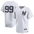 NY.Yankees #99 Aaron Judge Player White Limited Home Fdoa Stitched Jerseys