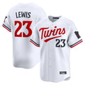 M.Twins #23 Royce Lewis Player White Home Limited Fdoa Stitched Jerseys