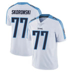 T.Titans #77 Peter Skoronski Player White Limited Vapor Untouchable Home Game Gdoa Stitched Jerseys