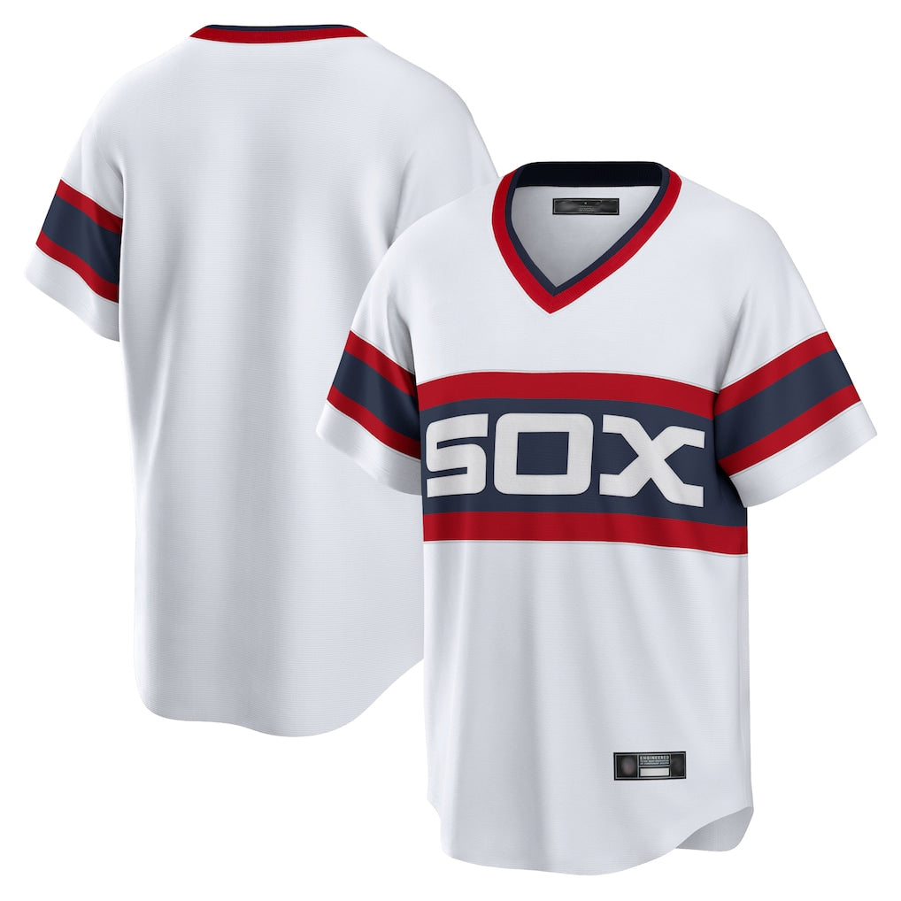 C.White Sox ## White Sox Blank Player White T-shirt Home Game Gdoa Stitched Jerseys