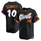 SF.Giants #10 Casey Schmitt Player Black 2025 City Connect Home Limited Fdoa Stitched Jerseys