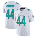 M.Dolphins #44 Chop Robinson Player White Limited Vapor Untouchable Home Game Gdoa Stitched Jerseys