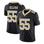 NO.Saints #55 Kaden Elliss Player Black Limited Vapor Untouchable Home Game Gdoa Stitched Jerseys