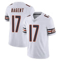 C.Bears #17 Tyson Bagent Player White Vapor Untouchable Limited Home Game Gdoa Stitched Jerseys