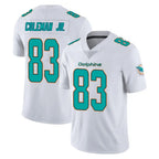 M.Dolphins #83 Kevin Coleman Jr. Player White Limited Vapor Untouchable Home Game Gdoa Stitched Jerseys