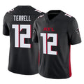 A.Falcons #12 Avieon Terrell Player Black Alternate Vapor F.U.S.E. Limited Gdoa Stitched Jerseys