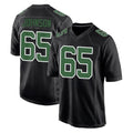 P.Eagles #65 Lane Johnson Player Carbon Green Fashion Home Game Gdoa Stitched Jerseys