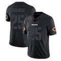 C.Bears #25 Kyle Monangai Player Black Impact Limited Game Gdoa Stitched Jerseys