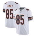 C.Bears #85 Cole Kmet Player White Vapor Untouchable Limited Home Game Gdoa Stitched Jerseys