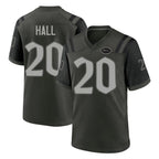 NY.Jets #20 Breece Hall Player Green 2025 Rivalries Collection Home Game Gdoa Stitched Jerseys