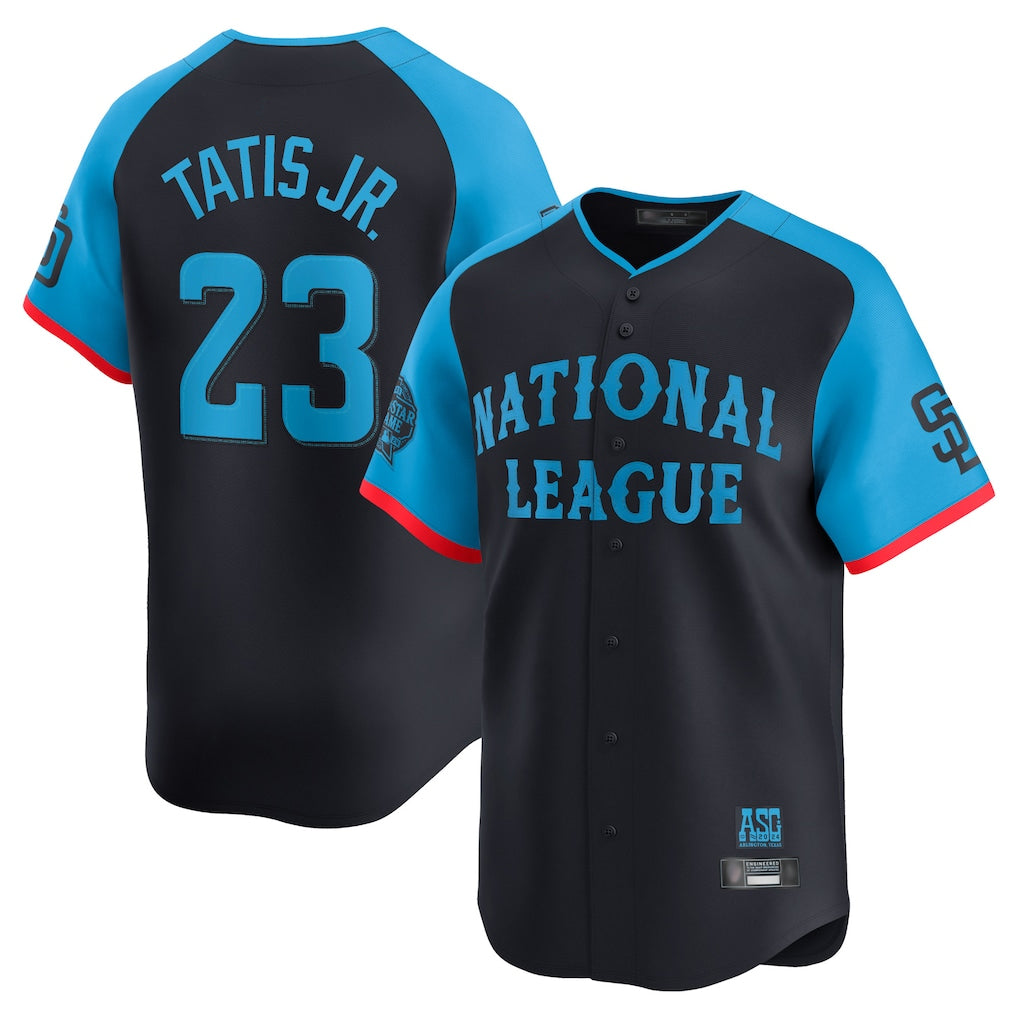 S.Diego Padres #23 Fernando Tatis Jr Player Navy National League All-Star Game Limited Fdoa Stitched Jerseys