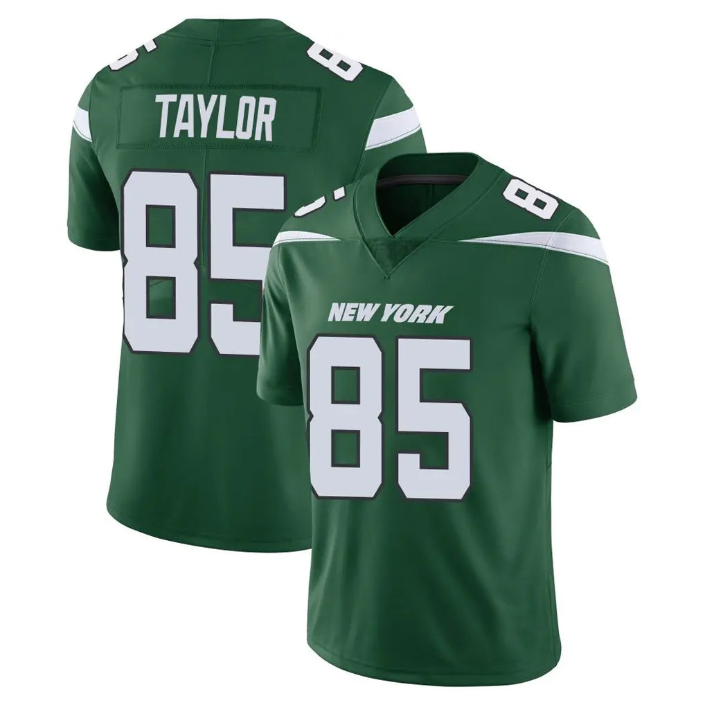 NY.Jets #85 Mason Taylor Player Green Limited Vapor Home Game Gdoa Stitched Jerseys