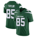 NY.Jets #85 Mason Taylor Player Green Limited Vapor Home Game Gdoa Stitched Jerseys