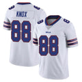 B.Bills #88 Dawson Knox Player White Vapor Untouchable Limited Gdoa Stitched Jerseys