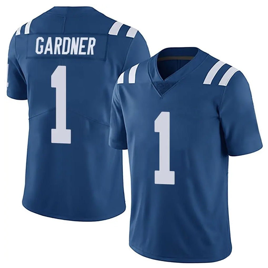 IN.Colts #1 Sauce Gardner Player Royal Limited Vapor Untouchable Home Game Gdoa Stitched Jerseys