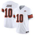 C.Browns #10 Quinshon Judkins Player White Limited Vapor F.U.S.E. Alternate Game Gdoa Stitched Jerseys