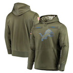 D.Lions ## Lions Blank Player Olive Salute to Service Pullover Hoodies Home Game Gdoa Stitched Jerseys