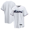 M.Marlins ## Marlins Blank Player White  Home Game Fdoa Stitched Jerseys