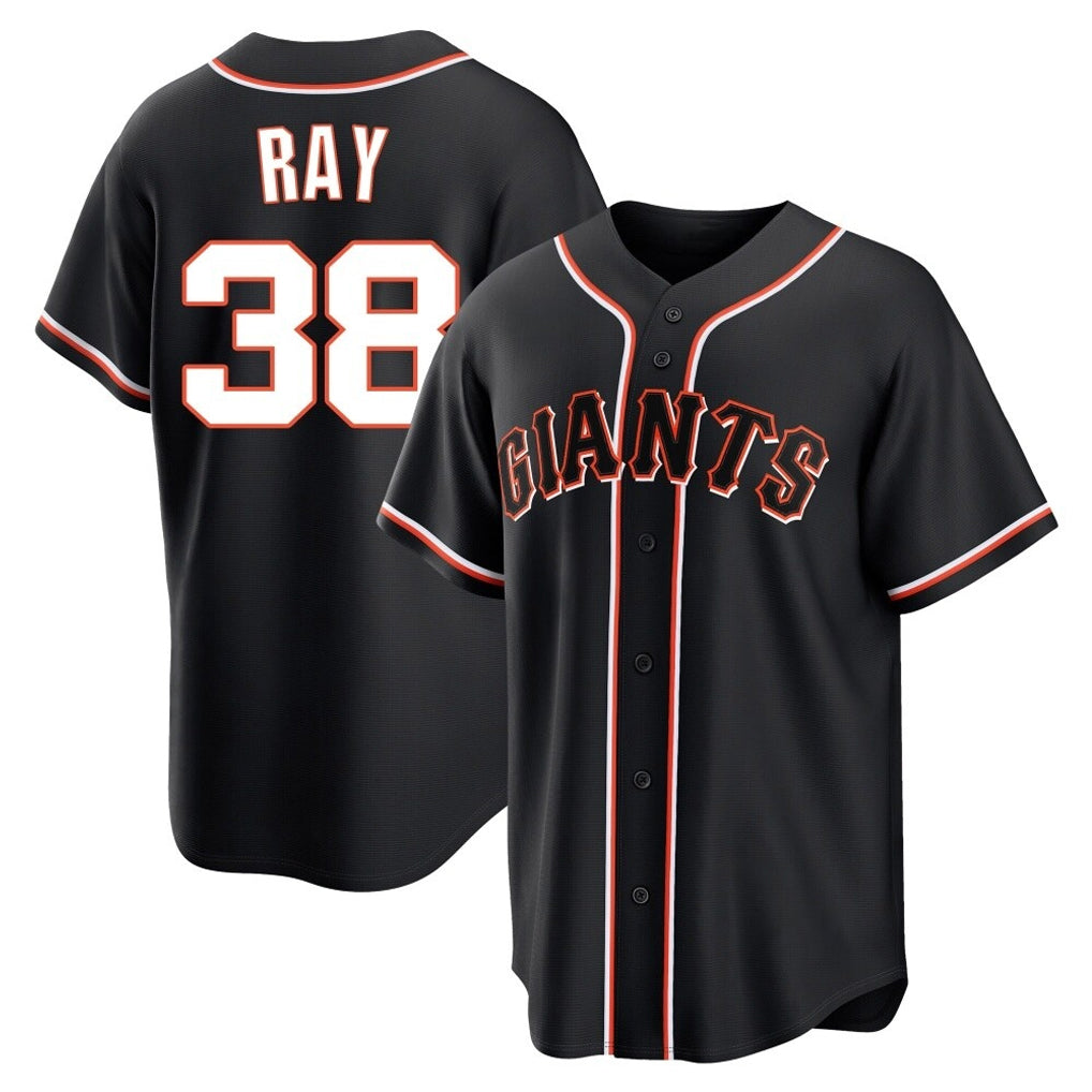 SF.Giants #38 Robbie Ray Player Black Fashion Out Home Limited Fdoa Stitched Jerseys
