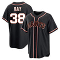 SF.Giants #38 Robbie Ray Player Black Fashion Out Home Limited Fdoa Stitched Jerseys