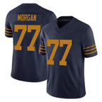 GB.Packers #77 Jordan Morgan Player Navy The 1923 Classic Vapor F.U.S.E. Home Game Gdoa Stitched Jerseys