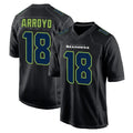 S.Seahawks #18 Elijah Arroyo Player Black Limited Fashion Home Game Gdoa Stitched Jerseys