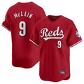 C.Reds #9 Matt McLain Player Red Home Limited Gdoa Stitched Jerseys