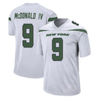 NY.Jets #9 Will McDonald IV Player White Spotlight Home Game Gdoa Stitched Jerseys
