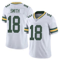 GB.Packers #18 Jonnu Smith Player White Vapor Untouchable Limited Home Game Gdoa Stitched Jerseys