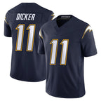 LA.Chargers #11 Cameron Dicker Player Navy Vapor F.U.S.E. Limited Home Game Gdoa Stitched Jerseys