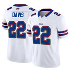 B.Bills #22 Ray Davis Player White Vapor F.U.S.E. Limited Gdoa Stitched Jerseys