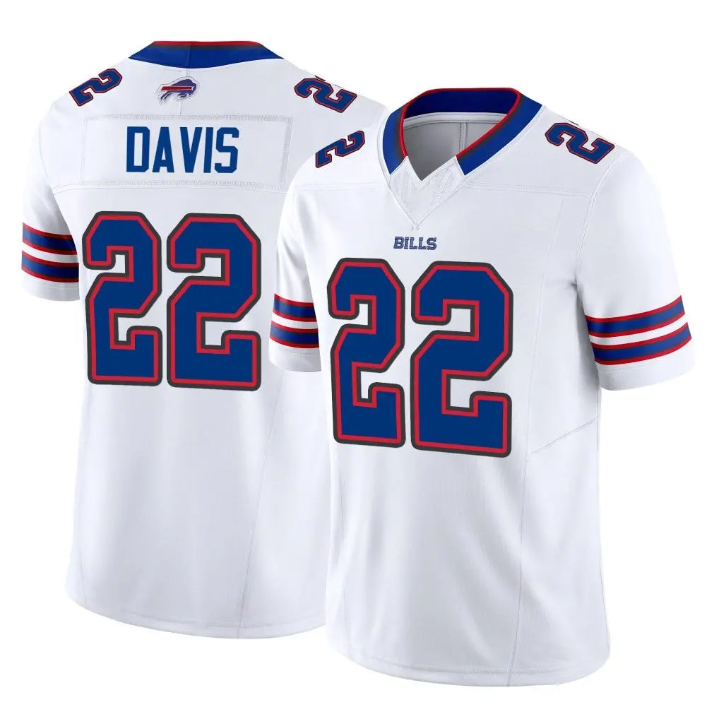 B.Bills #22 Ray Davis Player White Vapor F.U.S.E. Limited Gdoa Stitched Jerseys