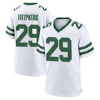 NY.Jets #29 Minkah Fitzpatrick Player White Legacy Home Game Gdoa Stitched Jerseys